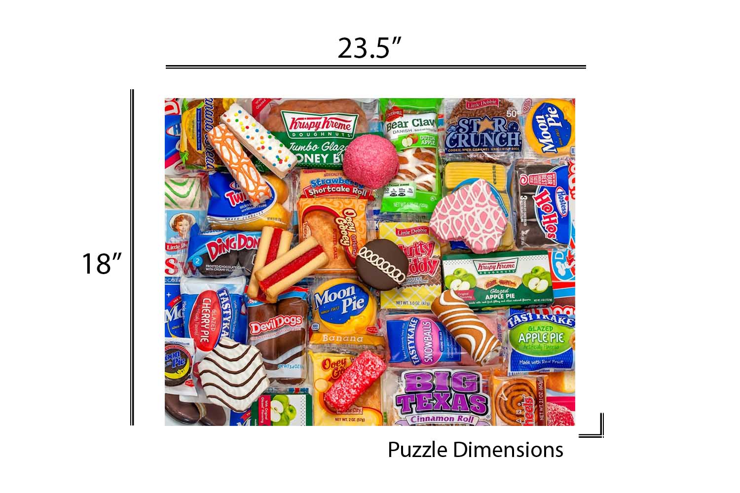 Springbok's 500 Piece Jigsaw Puzzle Snack Treats 91683015894 eBay